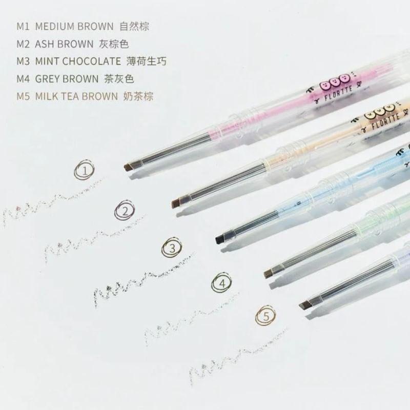 FLORTTE - Eyebrow Pencil- 5 Colors