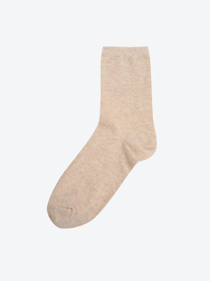 [Standard] 3-Pack Plain Middle Socks HPAO3FA204