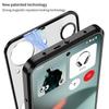 Custodia di Protezione Lente in Lega Metallica per Nothing Phone 3 Per Nothing Phone (3) Cover Rigida Trasparente in Vetro Temperato Antiurto