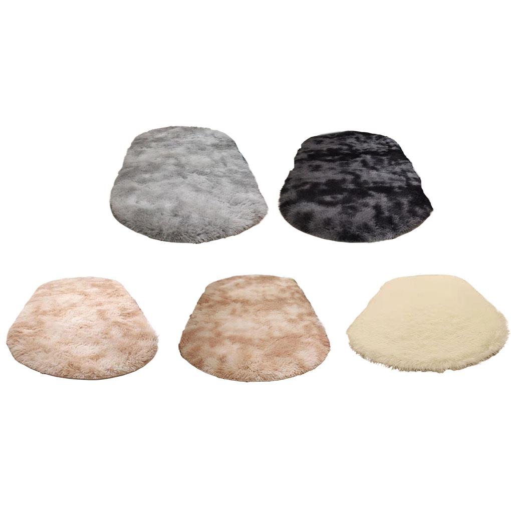 Small Fluffy Rug For Bedroom Children S Play Area Hall Or Study Room Long Haired Tie Dye Blanket