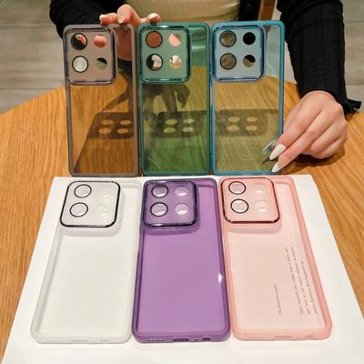 Soft Clear Silicone TPU Cases for Xiaomi POCO X6 Pro X 6 M6Pro 5G Camera Lens Protective Film Phone Cover for Redmi Note 13 Pro Plus 13pro 4G