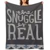 Die SNUGGLE ist REAL Überwurfdecke Mode Sofas Quilt Beschwerte Fellige Decken