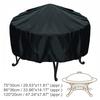 Waterproof BBQ Grill Cover Round Fire Barbecue Protector Home Patio Garden