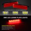 1piece Third Brake Light For VW Caddy 2004-2015 III Box Estate High Level Mount Additional Rear Tail Stop Signal Warning Lamp
