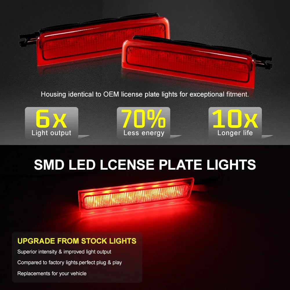 1piece Third Brake Light For VW Caddy 2004-2015 III Box Estate High Level Mount Additional Rear Tail Stop Signal Warning Lamp