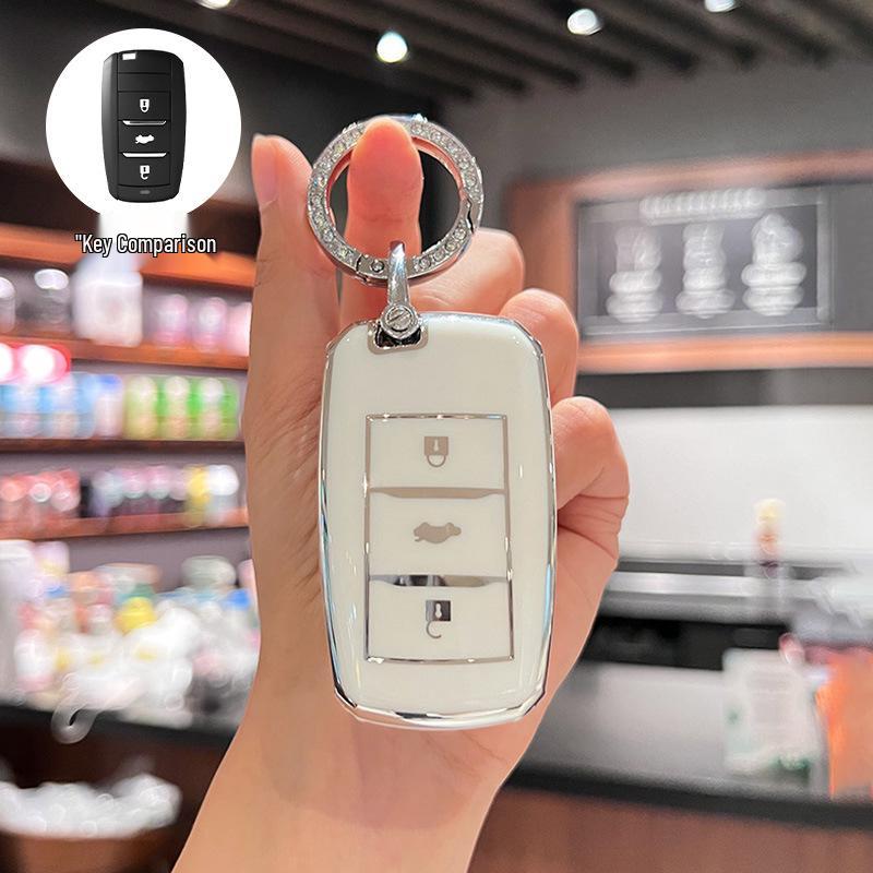 Changan Car Key Case: Compatible with Nuo, Mi Yu, Lumin, Benben, Eado, CS55, Yi Dong DT - 35 Shell Bag for Women.