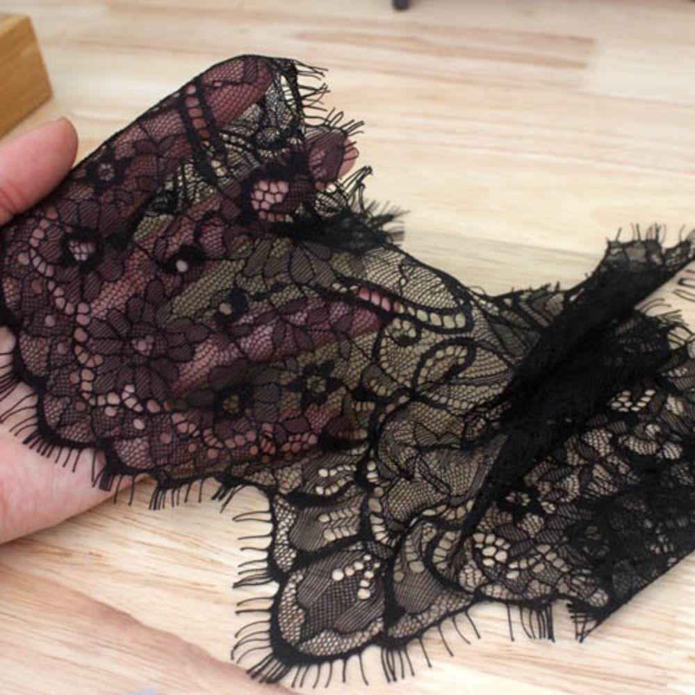 Handmade Floral Embroidery Lace 3 Yard Wedding Embroidery Hollowed Out Lace  Wedding Dress