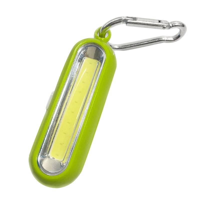 Mini Keychain Pocket Torch Battery Powered LED Light Flashlight Lamp, Strong Light Small Keyring Light Torch Flashlight