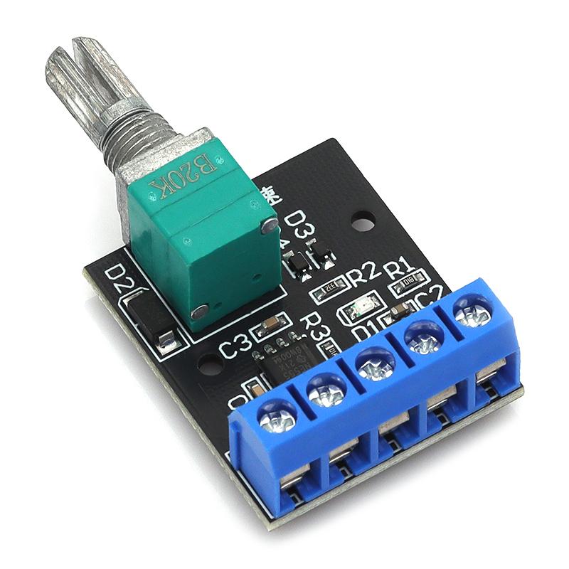 DC5‑35V Split PWM Fan Governor 4‑Wire Server High‑Speed Fan Stepless Speed Control Module With Power Switch