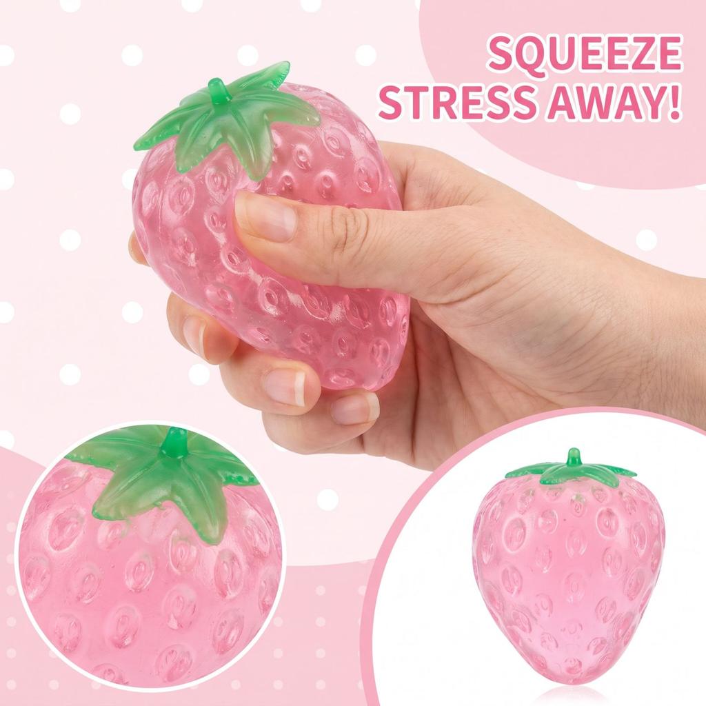 Strawberry Stress Toy for Adults and Teens