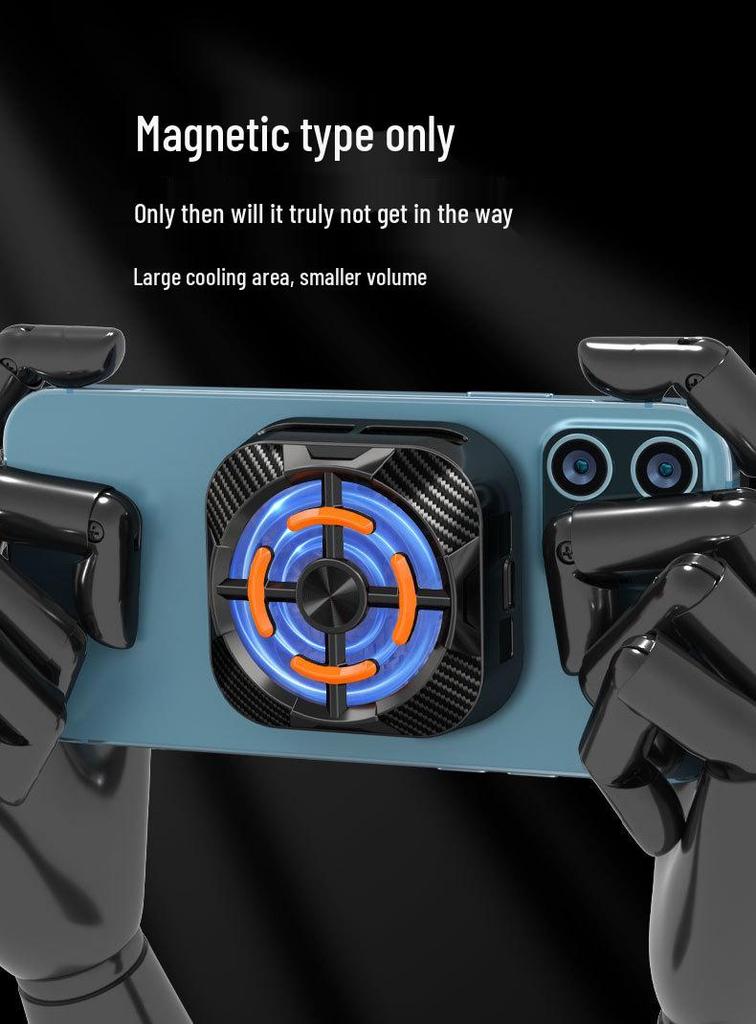 X79 Phone Cooler: Advanced Temperature Control Magnetic Cooling for Live Streaming and Gaming.