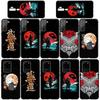 Cover for iPhone 16 15 Xiaomi Redmi Note 14 13 12 11 Pro Max 16e Samsung Galaxy S25 S24 S23 Moto OPPO Huawei Ninja Bushido Samurai Yin Yang Phone Case