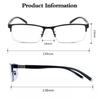 Bifocal Reading Glasses Progressive Vision Adjustment Bifocal Reading Glasses Converted Light Glasses For Men