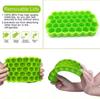 1pcs Honeycomb 37 Lattice Cube Tray Maker Without Lid DIY Ice Mold