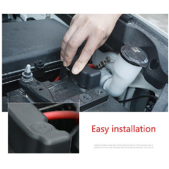 For Toyota Land Cruiser Prado FJ150 Car Battery Negative Anode Cover protection