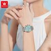 OLEVS Montre Femme Originale Business Automatique Date Étanche Chronographe Haut Luxe Élégante Diamant Montre Quartz Femme