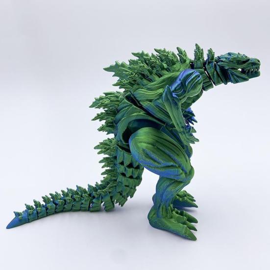 3D Tištěná Dinosaurí Ozdoba Artikulovaný Model Dinosaura Flexibilní Dinosaurí Fidget Hračka pro Úlevu od Stresu Dekorace na Stůl Domácí Kanceláře
