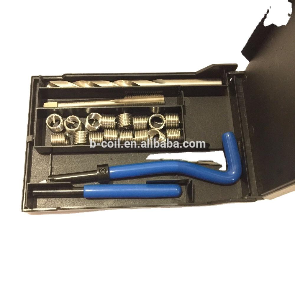 M6*1 Thread Repair Single Kit Coils Thread Insert Installation Tools Kit синий