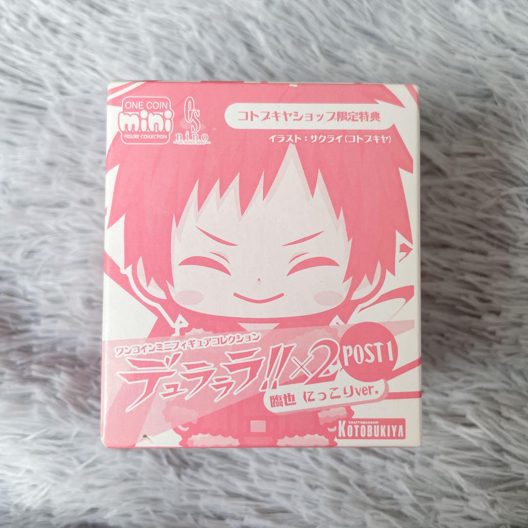 

[USED] Durarara!! Izaya Orihara One Coin Figure Smiling Ver. Kotobukiya Bonus