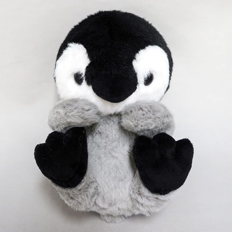 Sanei Boeki Original Plush Toy Kyunkoro Baby Penguin W10×D12×H12cm Animal