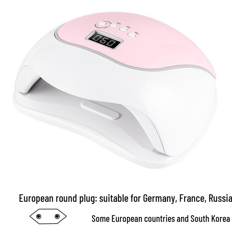 

Мощная двухрежимная быстросохнущая УФ-лампа для ногтей - Безопасная для рук, устройство для светотерапии для полимеризации геля