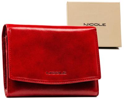 Women's Leather Wallet F14377A RED