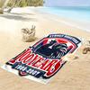 Sydney Roosters Pride Print Beach Towel, Large Soft Quick Dry Towel for Beach Camping Swimming