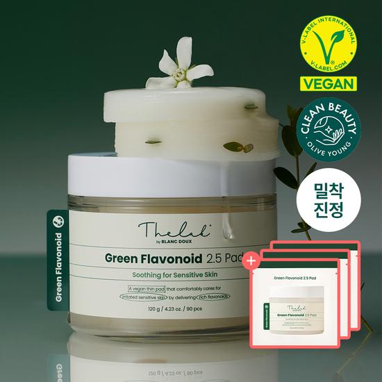 The Lab by Blanc Doux Green Flavonoid 2.5 Pads 90 Sheets (+12 Sheets)