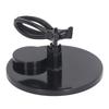 Nail Polish Bottle Holder Strong Hold Adjustable Clamp Anti Spill Fingernail Polish Holder for Manicures Nail Art Black