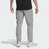 Adidas Business Casual Slim-Fit Pants Solid Color Logo Straight Leg Sports Trousers Men Pants Ice-Gray IZ1587