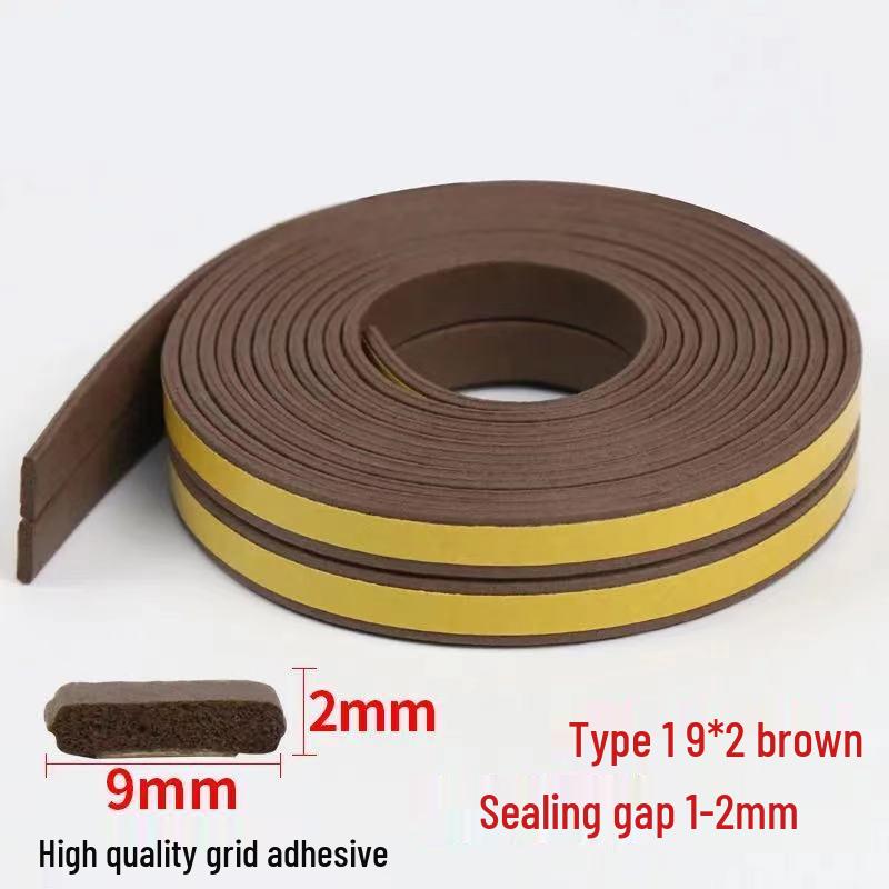 

EPDM Self-Adhesive Door Bottom Seal for Soundproofing and Anti-Collision