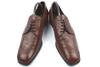 70s? Europe Vintage ABL Sir 80 Service Shoes Leather Plain Toe 44 / 27.0-28.0 Brown(USED)
