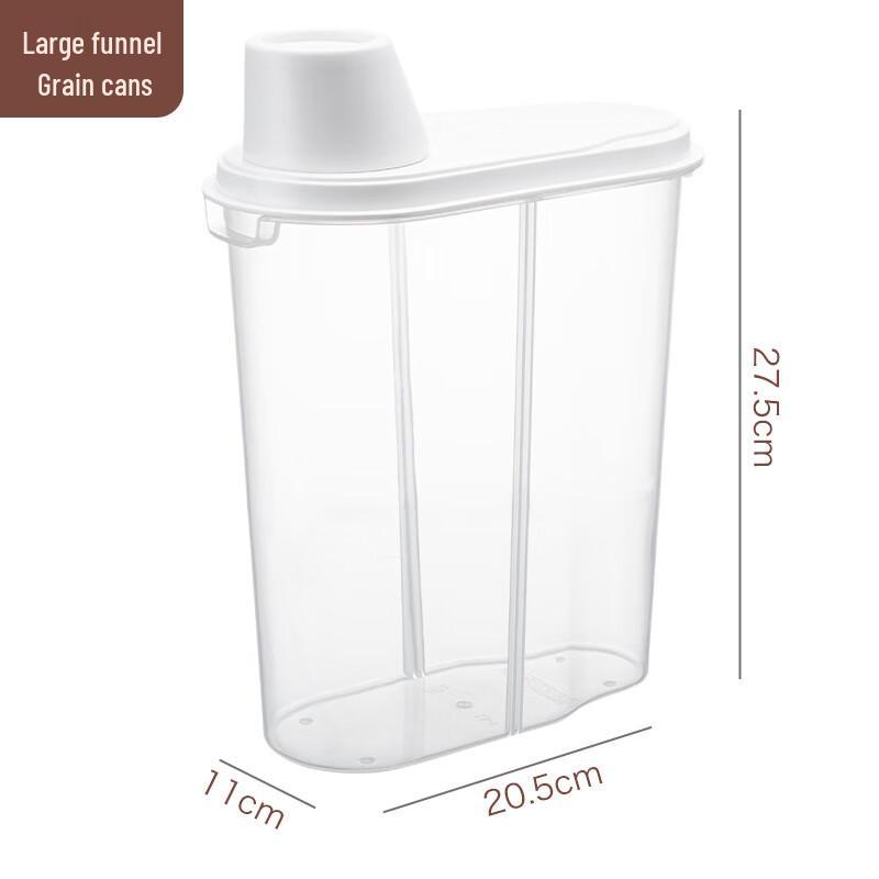 ZISIZ Stackable Glass Food Storage Jars