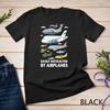 T-shirt Unisex Uomini Ragazzi Ragazze Bambini Facilmente Distratti Dagli Aerei