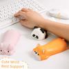Suporte de Apoio de Pulso Fofo para Mouse Teclado Computador Mouse Pad Kawaii Design de Animal Tapete de Apoio de Braço de Computador Material de Escritório