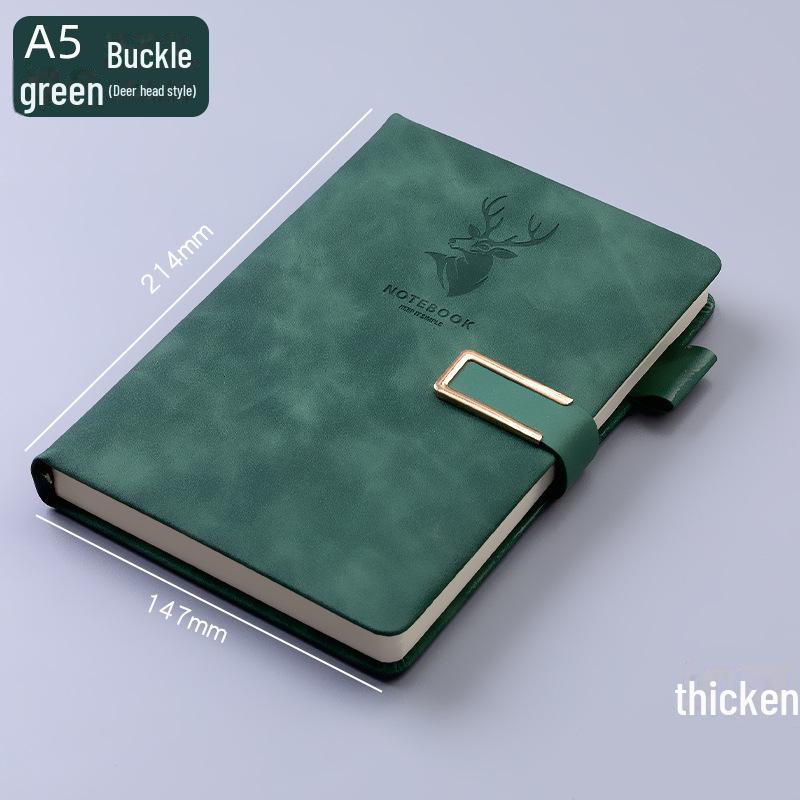 "Wenzhou A5 Buckle Notepad: Thick, High-Value Notebook Gift Box Set"