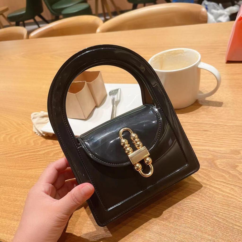 2025 Frühling/Sommer Jelly Mini Crossbody Tasche - Trendige, vielseitige Kettentasche für Damen und Kinder