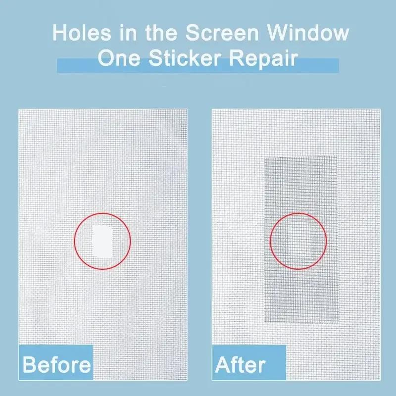 5x200cm Screen Repair Tape Window Door Waterproof Mosquito Net Patch Self-adhesive Super Fix Mesh Netting Broken Holes Tool