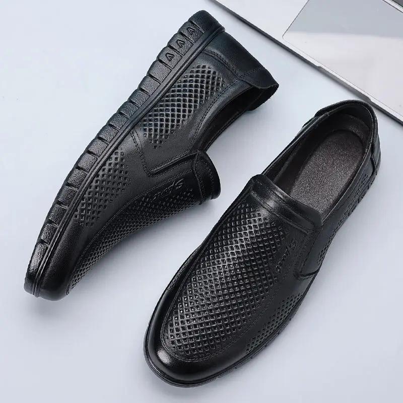 Fashion Office Waterproof Shoes for Men Breathable Luxury 2025 Expensives Daily Use Summer Sale Color New Low Price Pvc H 39 Man Sandals