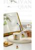 Sheep Fat Jade Porcelain Cartoon Tea Cup - Ceramic White Porcelain Gongfu Master Cup Souvenir