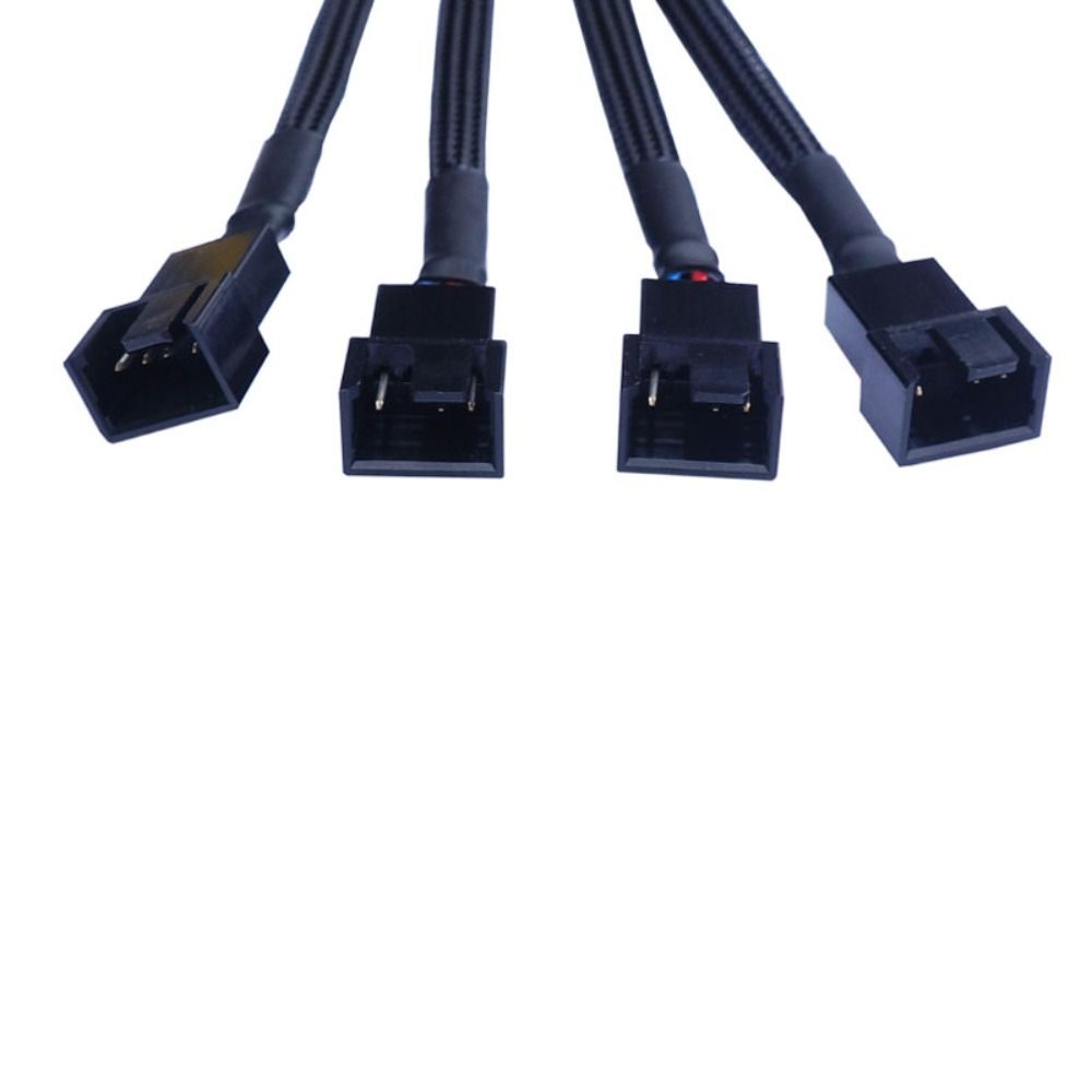 Male To Female Temperature Control Fan Cable Connector Pwm Extension Cables  Computer Fan