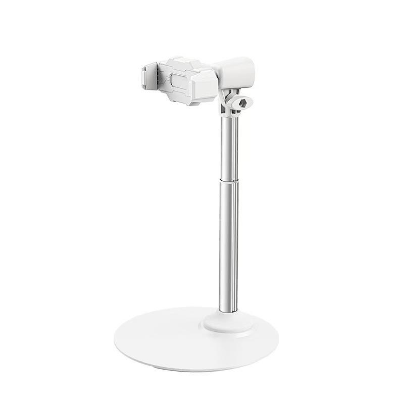 Retractable Portable Phone Holder Stand for Desk - Ideal for Watching, Photography, and Live Broadcasts.