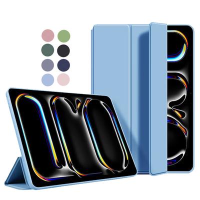 Do Apple iPad Pro 11 cali 2024 Case Funda składany stojak magnetyczny miękki TPU tylna strona do iPad Pro 11 cali 5. generacji etui