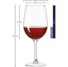 Set of Red Wine Glasses Leonardo Ciao+, 6 Pieces (061449)