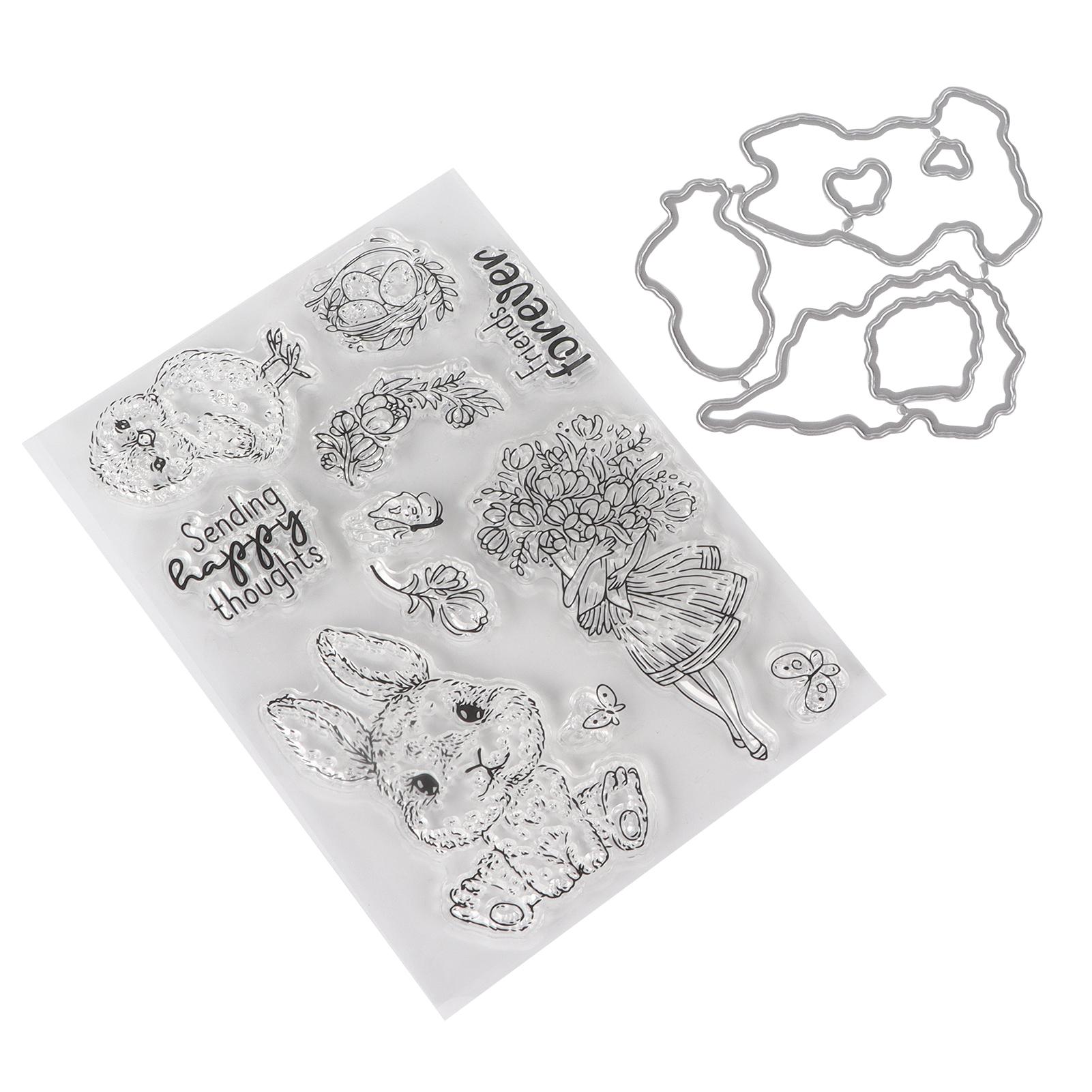 

Прозрачный штамп DIY Clear SkinFriendly Clear многоразовый штамп для изготовления открыток украшения