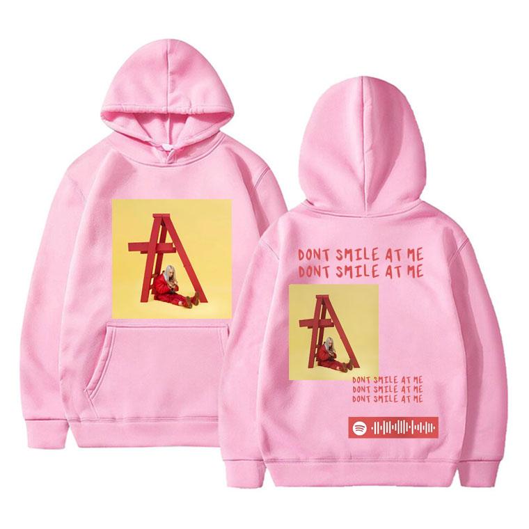 Dont Smile At Me Music Album Graphic Hoodie Male Vintage Oversized Pullover Unisex Streetwear Men Women Hip Hop Fashion Hoodies