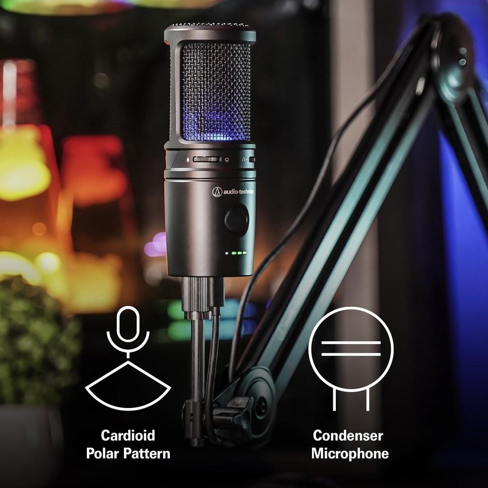 Audio-Technica AT2020USB-XP USB Condenser Microphone with DSP