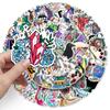 50 Magic Doodle Personalized Cartoon StickersDIY Mobile Case Suitcase Stickers Waterproof