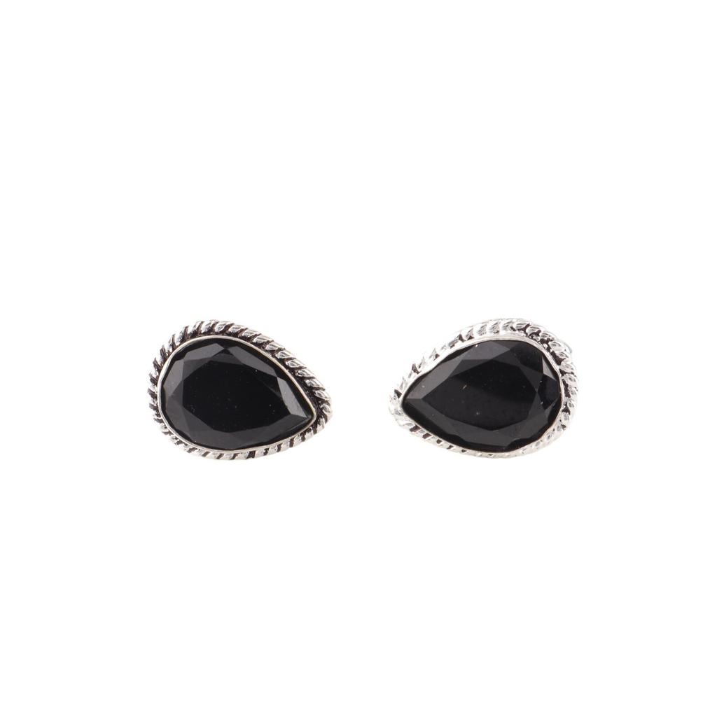 Black Onyx Gemstone Cufflink 925 Sterling Silver Handmade Jewelry Wedding Gift CL-5-18