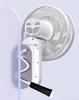 220V Wall Fan Wall mounted Electric Fan Kitchen And Bathroom Non drilling